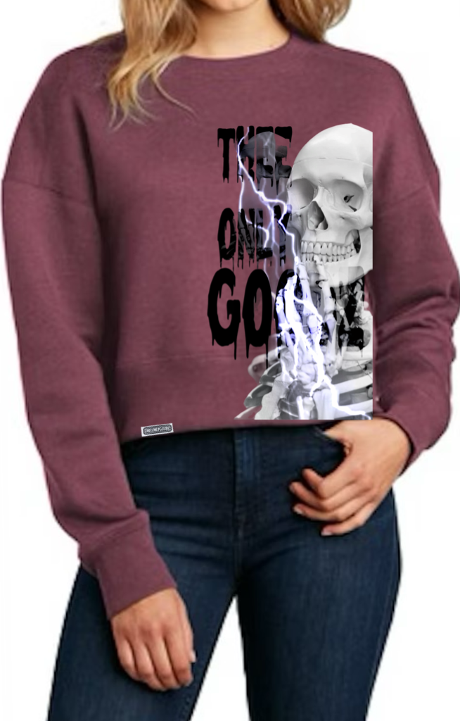 Thee Bones (Cropped Crewneck)