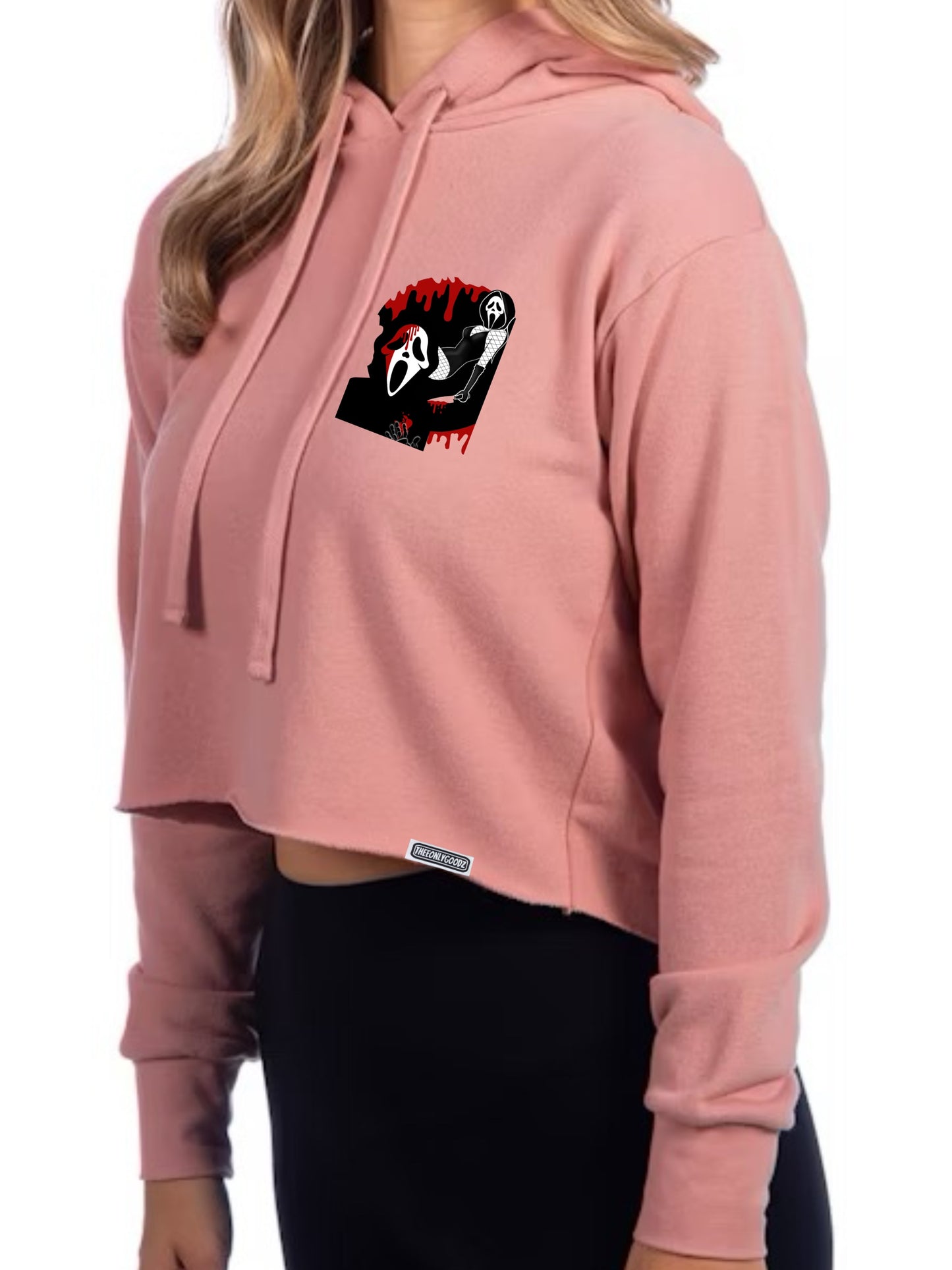 Love Screams (Cropped Pullover Hoodie)