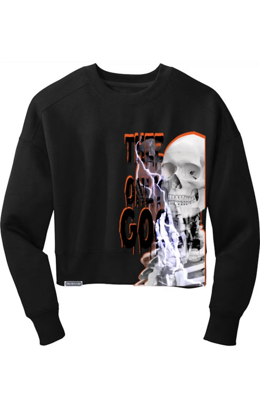 Thee Bones (Cropped Crewneck)